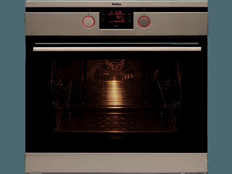 AMICA EB 13528 E Backofen (Einbaugerät, A, 66 Liter, 595 mm breit), AMICA, EB, 13528, E, Backofen, Einbaugerät, A, 66, Liter, 595, mm, breit,