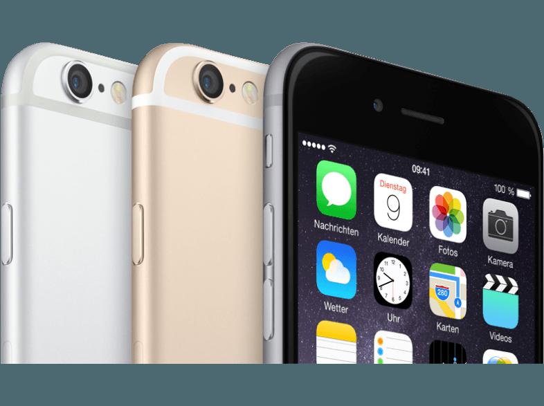 APPLE iPhone 6 16 GB Silber, APPLE, iPhone, 6, 16, GB, Silber