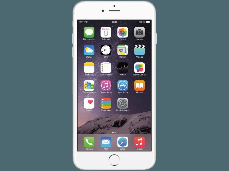 APPLE iPhone 6 Plus 16 GB Silber, APPLE, iPhone, 6, Plus, 16, GB, Silber