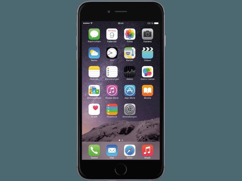 APPLE iPhone 6 Plus 16 GB Spacegrau, APPLE, iPhone, 6, Plus, 16, GB, Spacegrau