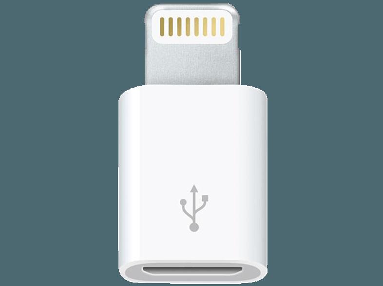 APPLE MD820ZM/A Lightning auf Micro USB Adapter, APPLE, MD820ZM/A, Lightning, Micro, USB, Adapter