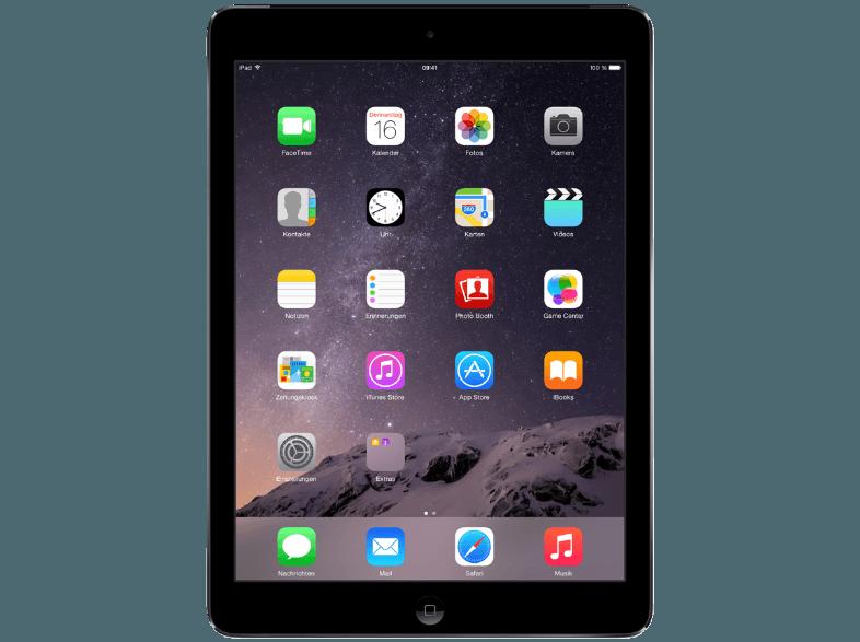 APPLE MGGX2FD/A iPad Air 2 LTE 16 GB LTE Tablet Grau, APPLE, MGGX2FD/A, iPad, Air, 2, LTE, 16, GB, LTE, Tablet, Grau