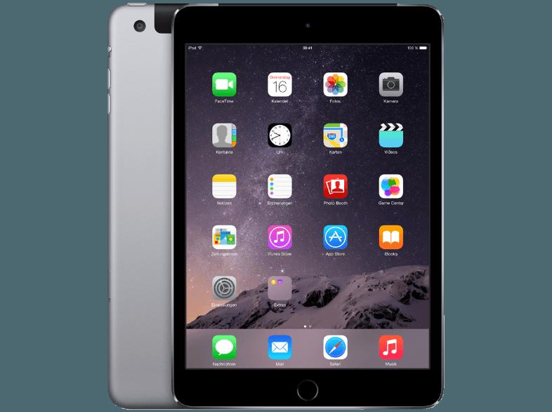 APPLE MGHV2FD/A iPad Mini 3 16 GB  Tablet Grau