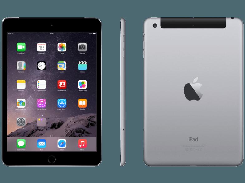 APPLE MGHV2FD/A iPad Mini 3 16 GB  Tablet Grau