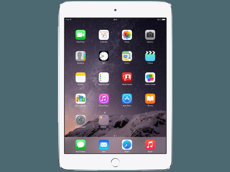 APPLE MGHW2FD/A iPad Mini 3 16 GB  Tablet Silber