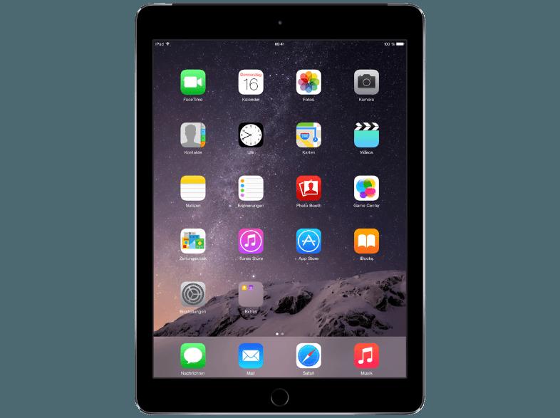 APPLE MGHX2FD/A iPad Air 2 LTE 64 GB LTE Tablet Grau, APPLE, MGHX2FD/A, iPad, Air, 2, LTE, 64, GB, LTE, Tablet, Grau