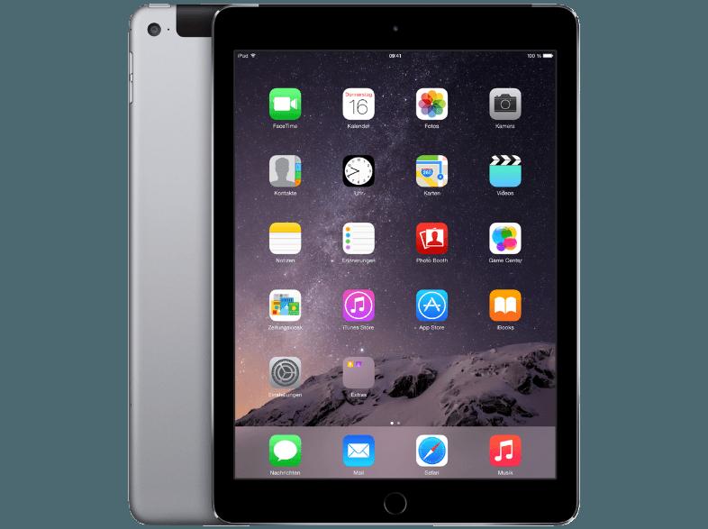 APPLE MGHX2FD/A iPad Air 2 LTE 64 GB LTE Tablet Grau