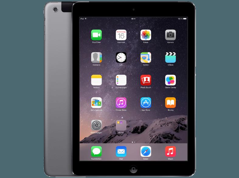 APPLE MGHX2FD/A iPad Air 2 LTE 64 GB LTE Tablet Grau, APPLE, MGHX2FD/A, iPad, Air, 2, LTE, 64, GB, LTE, Tablet, Grau