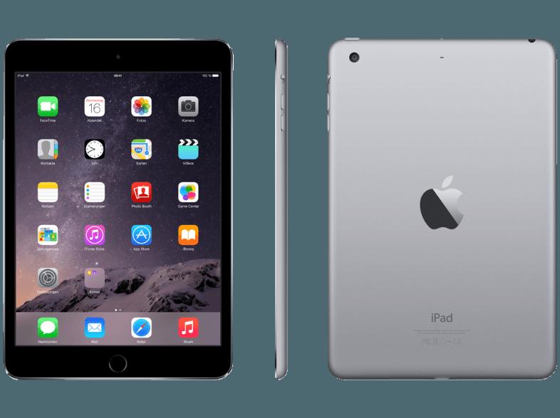 APPLE MGNR2FD/A iPad Mini 3 16 GB  Tablet Grau, APPLE, MGNR2FD/A, iPad, Mini, 3, 16, GB, Tablet, Grau