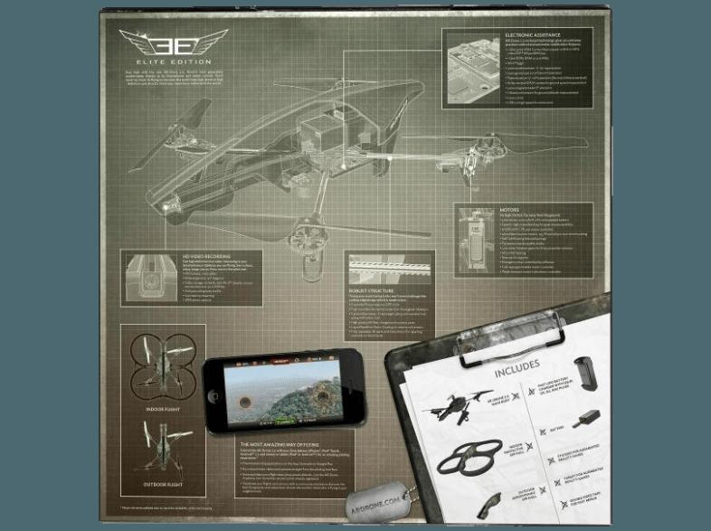 AR.Drone 2.0 Elite Edition Jungle, AR.Drone, 2.0, Elite, Edition, Jungle