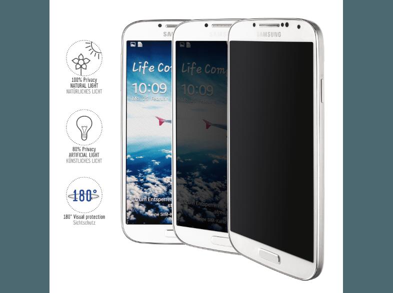 ARTWIZZ 0113-PF-S4-180 PrivacyFilm 180° Displayschutzfolie Galaxy S4
