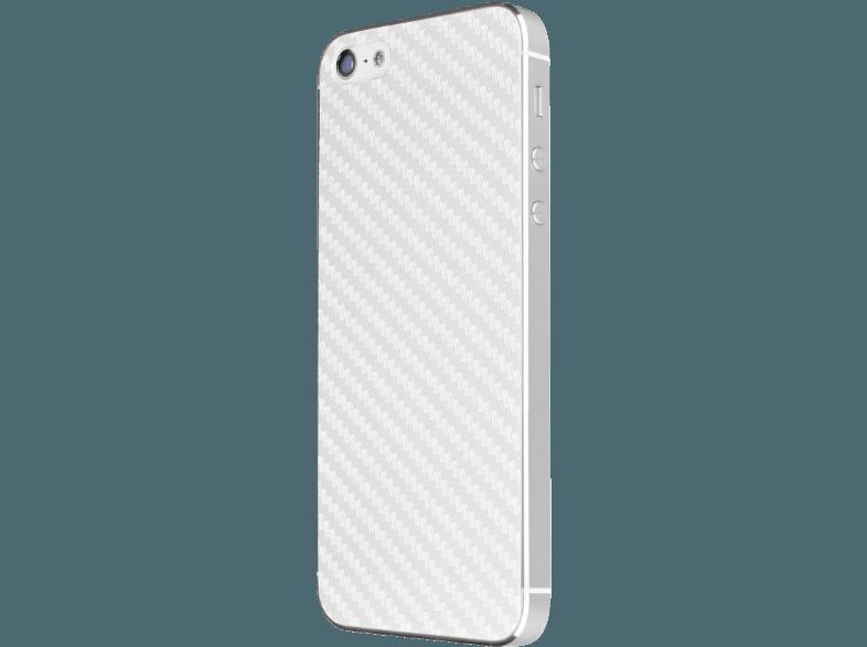 ARTWIZZ 1995-CFB-P5-W CarbonFilm back Rückseiten-Schutzfolie iPhone 5
