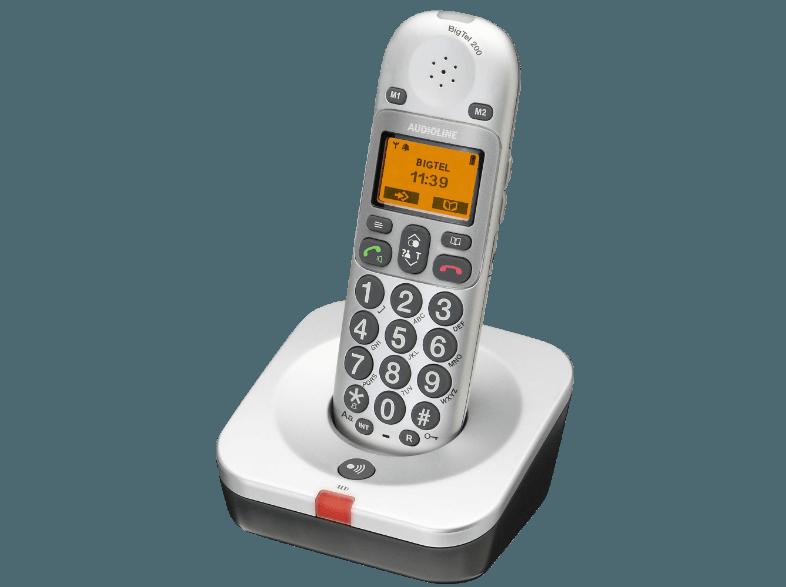 AUDIOLINE BigTel 200 Schnurloses Telefon