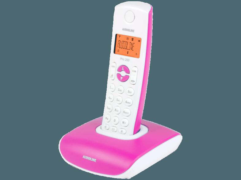 AUDIOLINE PRO 200 COLOR Schnurloses Telefon