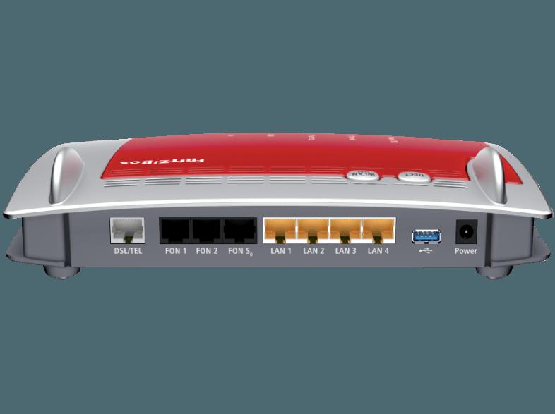 AVM FRITZ!BOX 7490 VDSL/ADSL-Router mit WLAN AC und Telefonanlage DECT-Basis