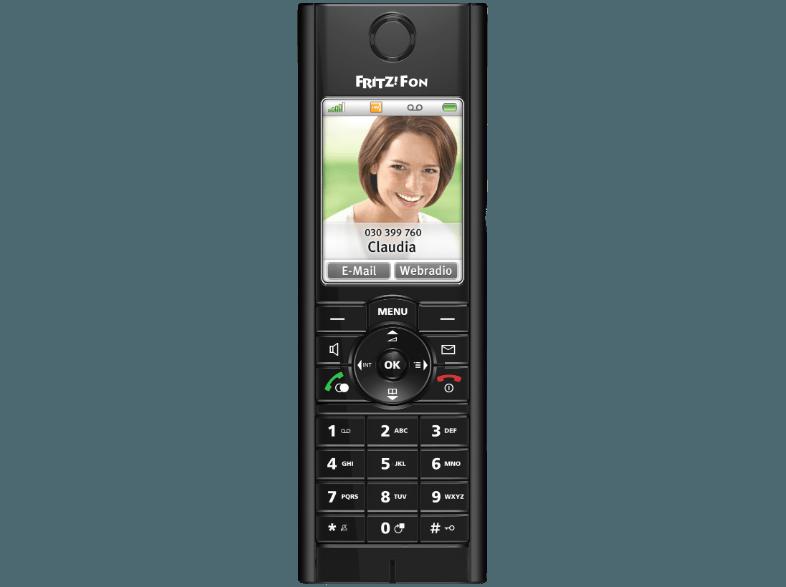 AVM FRITZ!Fon MT-F Schnurloses Telefon (DECT), AVM, FRITZ!Fon, MT-F, Schnurloses, Telefon, DECT,