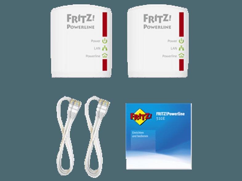 AVM FRITZ!Powerline 510E Set Powerline-Adapter Set