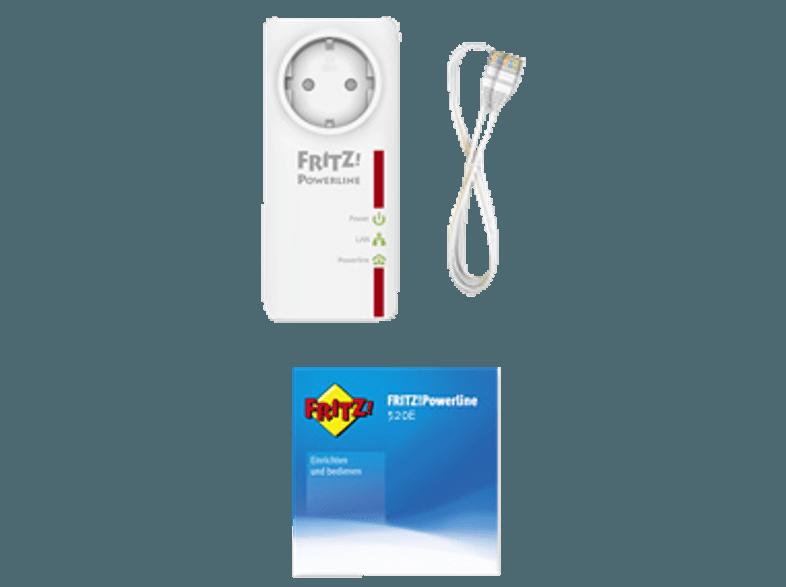 AVM FRITZ!Powerline 520E Powerline-Einzeladapter