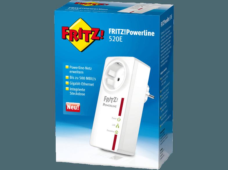 AVM FRITZ!Powerline 520E Powerline-Einzeladapter