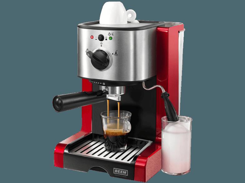 BEEM D2000.615 Espresso Perfect Crema Plus Espressomaschine (, 1.5 Liter, Brilliantrot), BEEM, D2000.615, Espresso, Perfect, Crema, Plus, Espressomaschine, , 1.5, Liter, Brilliantrot,