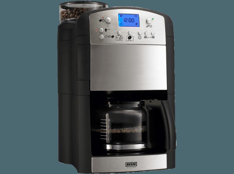 BEEM D2000.646 Fresh Aroma Perfect Kaffeemaschine Schwarz/Edelstahl (Glaskanne)