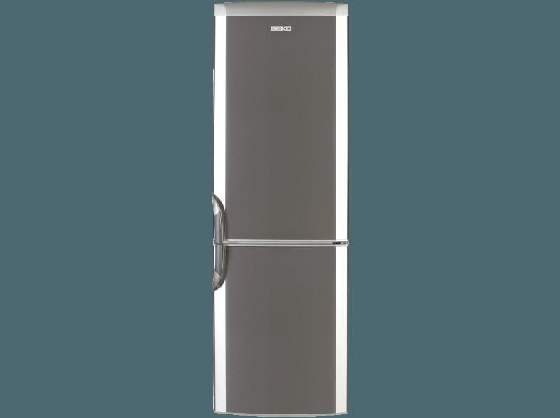 BEKO CSA 31032 X Kühlgefrierkombination (204 kWh/Jahr, A  , 1810 mm hoch, Edelstahl), BEKO, CSA, 31032, X, Kühlgefrierkombination, 204, kWh/Jahr, A, , 1810, mm, hoch, Edelstahl,