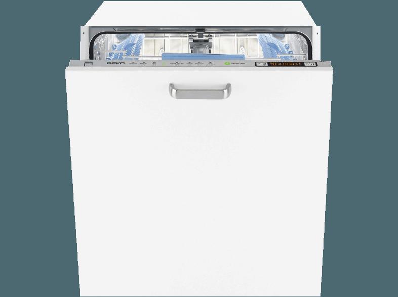 BEKO DIN 6831 FX Geschirrspüler (A  , 598 mm breit, 44 dB (A), Weiß)