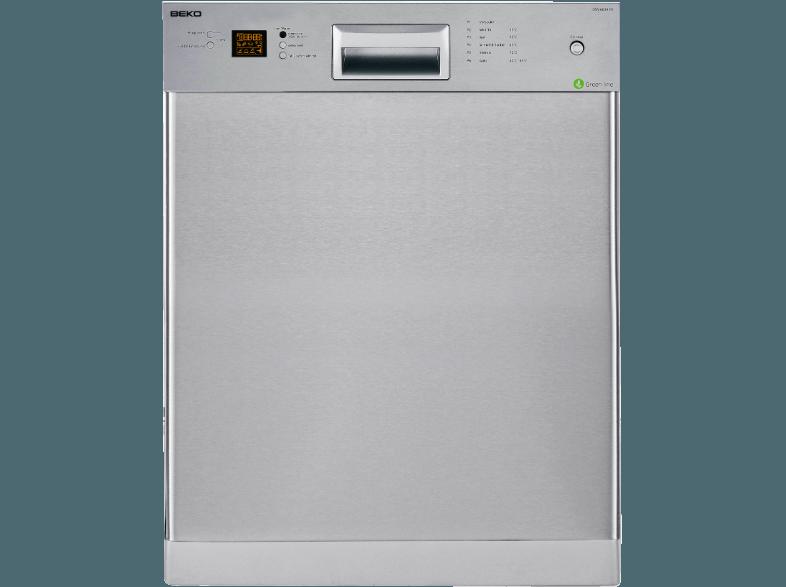 BEKO DUN 6634 FX Geschirrspüler (A  , 598 mm breit, 44 dB (A), Edelstahl), BEKO, DUN, 6634, FX, Geschirrspüler, A, , 598, mm, breit, 44, dB, A, Edelstahl,