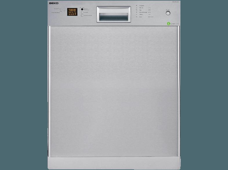 BEKO DUN 6634 FX Geschirrspüler (A  , 598 mm breit, 44 dB (A), Edelstahl)