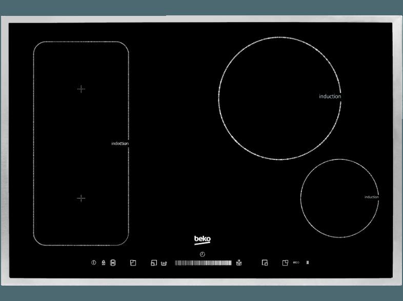 BEKO OSM 22322 X Backofenset (Einbaugerät, A, 65 Liter, Backofen: 594 mm Kochfeld: 580 mm breit), BEKO, OSM, 22322, X, Backofenset, Einbaugerät, A, 65, Liter, Backofen:, 594, mm, Kochfeld:, 580, mm, breit,