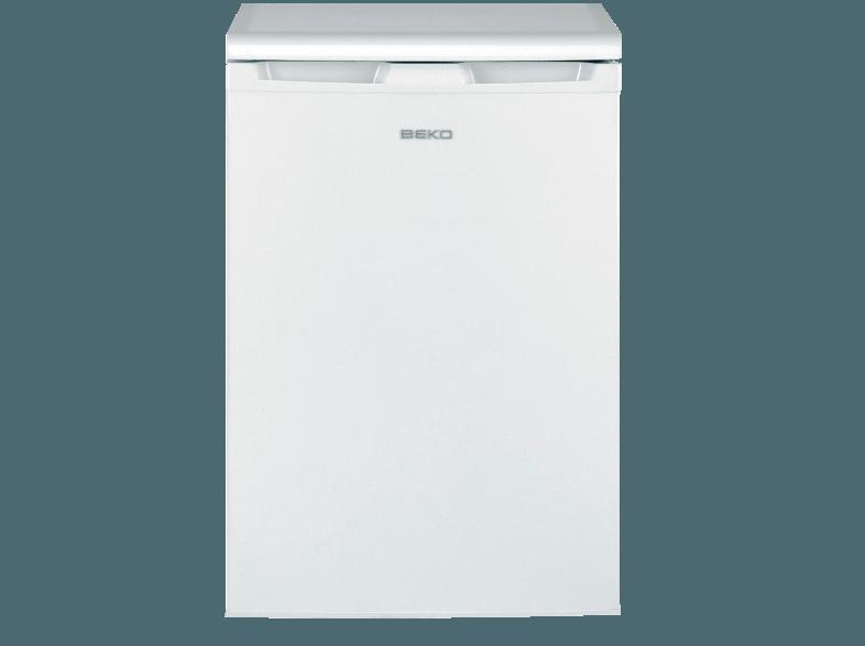 BEKO TSE 1284 Kühlschrank (93 kWh/Jahr, A   , 840 mm hoch, Weiß)