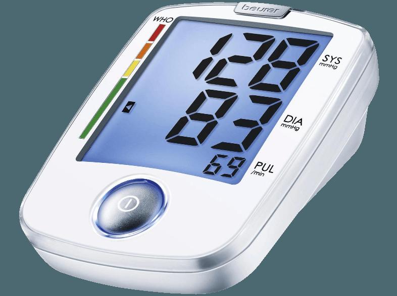 BEURER 655.01 BM 44 Oszillometrisch, nicht invasive Blutdruckmessung am Oberarm, BEURER, 655.01, BM, 44, Oszillometrisch, nicht, invasive, Blutdruckmessung, am, Oberarm
