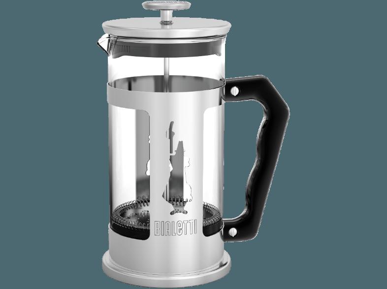 BIALETTI 3160 French Press Preziosa Kaffeebereiter Silber