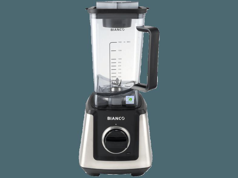 BIANCO PRI-BK Primo Standmixer Schwarz/Edelstahl (1200 Watt, 1.5 l), BIANCO, PRI-BK, Primo, Standmixer, Schwarz/Edelstahl, 1200, Watt, 1.5, l,