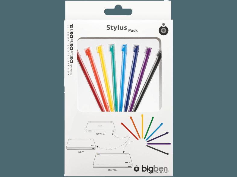 BIGBEN NDSi Stylus Set Rainbow, BIGBEN, NDSi, Stylus, Set, Rainbow