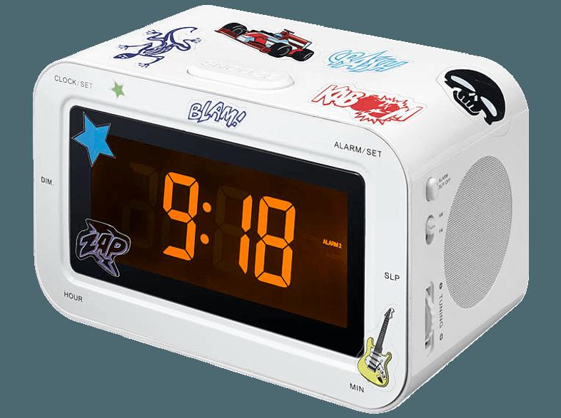 BIGBEN RR30 Radiowecker (Stereo-Tuner, UKW, MW, Weiss), BIGBEN, RR30, Radiowecker, Stereo-Tuner, UKW, MW, Weiss,