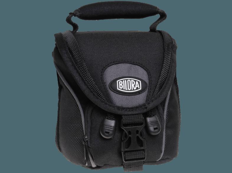 BILORA 4050-3 Ural Bridge S Tasche für DSLR-, System- und Kompaktkameras (Farbe: Schwarz)