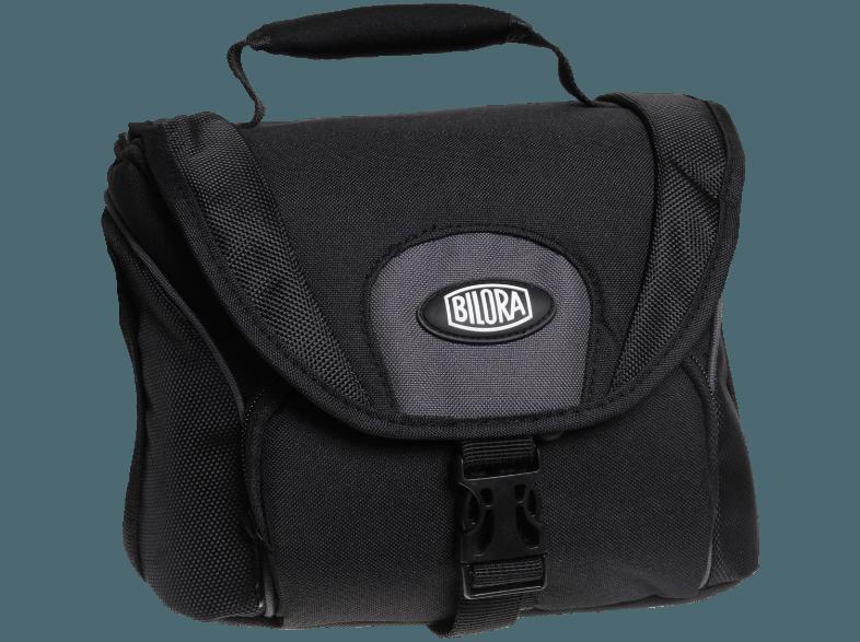 BILORA 4052-3 Ural Compact Tasche für DSLR-, System- und Kompaktkameras (Farbe: Schwarz)