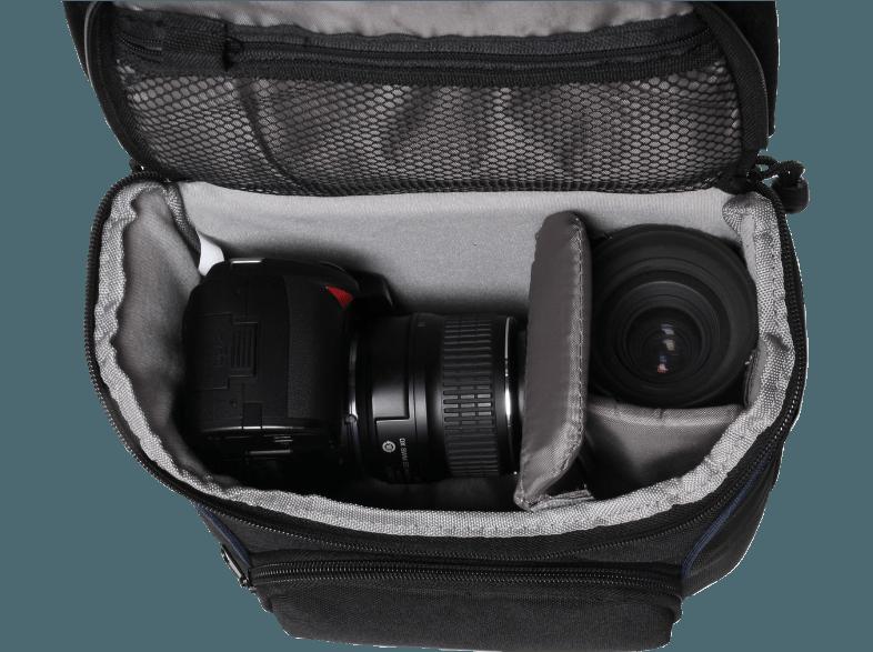 BILORA 4053-3 Ural Square Tasche für DSLR-, System- und Kompaktkameras (Farbe: Schwarz)