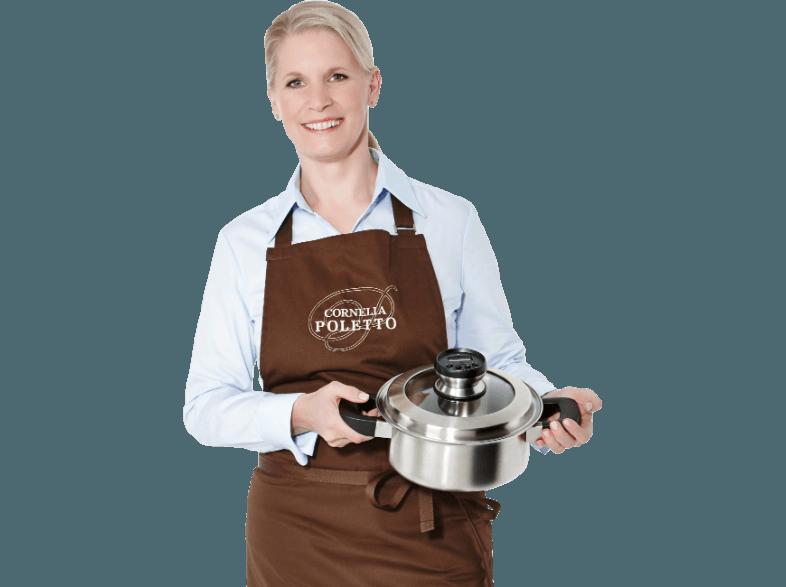 BK COOKWARE B5001.216 Innovita Kochtopf mit Deckel (Silber)