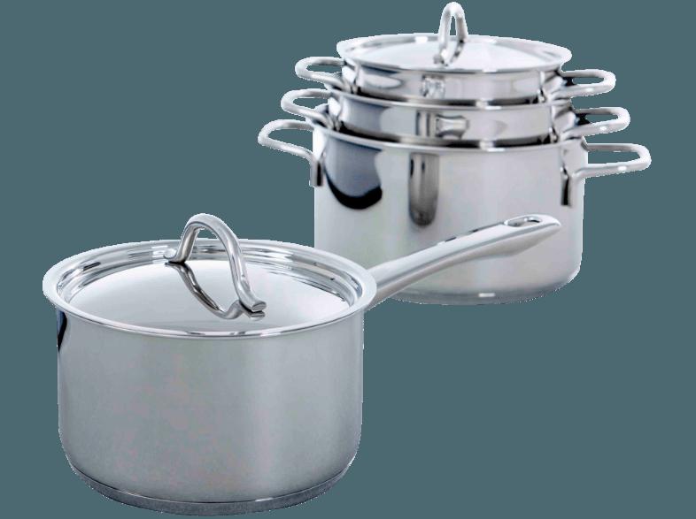 BK COOKWARE B5693.044 Profiline 4-tlg. Topfset 4 - tlg (rostfreier Edelstahl)