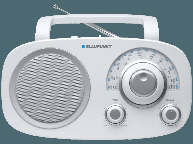 BLAUPUNKT BSA-8001  (Analog Tuner, FM, MW, LW, SW, Weiß)