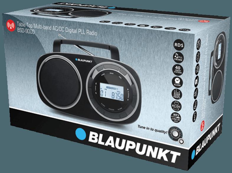 BLAUPUNKT BSD-9000  (PLL Tuner, FM, MW, LW, SW, Schwarz)