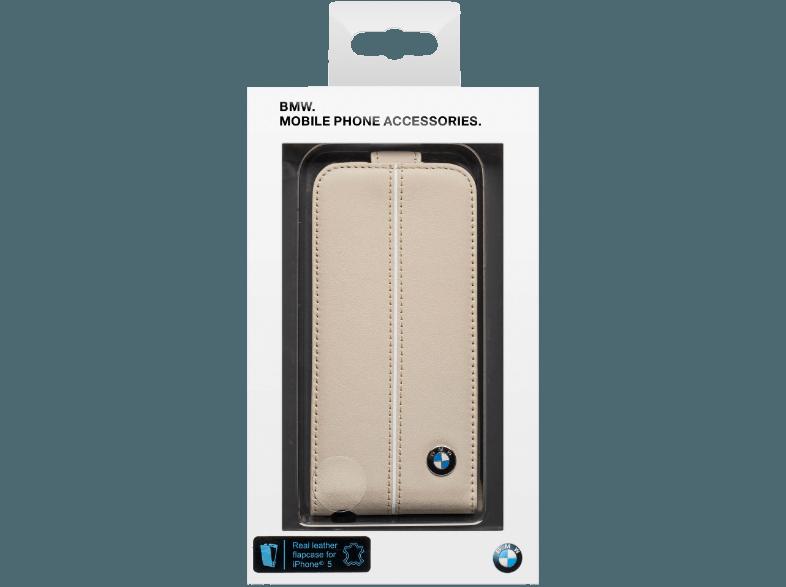 BMW BM309247 Leather Folio Case Klapp-Etui iPhone 5