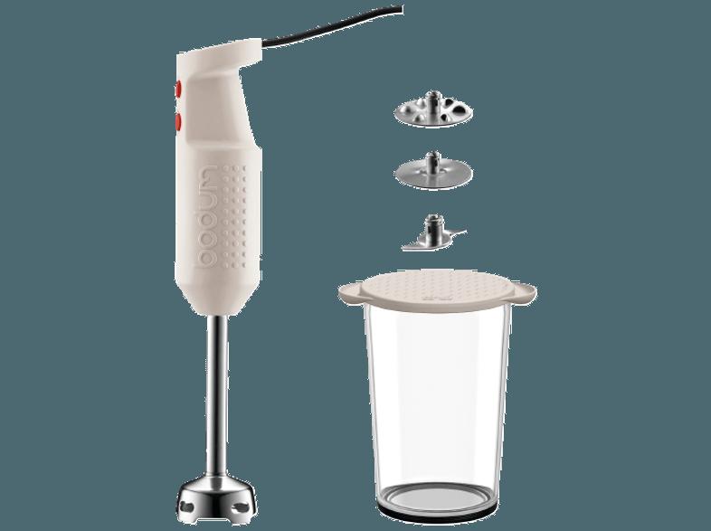 BODUM K11179-913 Bistro Set Handmixer Weiß (200 Watt), BODUM, K11179-913, Bistro, Set, Handmixer, Weiß, 200, Watt,