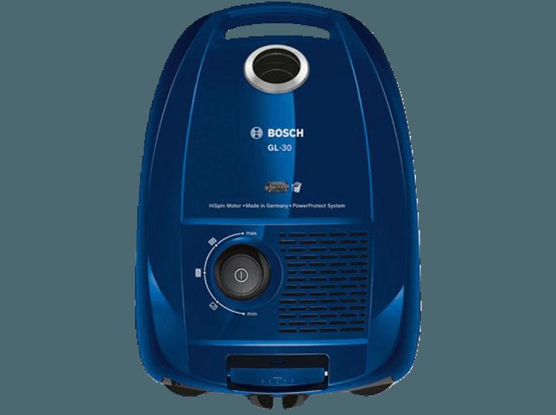 BOSCH BGL 3 B 110 (Bodenstaubsauger, Hygienefilter, B, Blau)