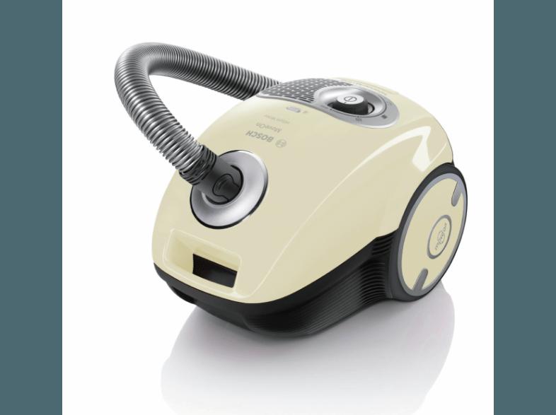 BOSCH BGL35MON MoveOn (Vliesbeutel, A, Vanilla/Weiß/Silberminium)