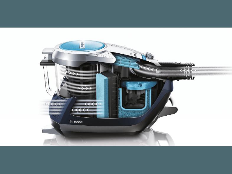 BOSCH BGS 5330 A (Staubsauger, Bodenstaubsauger, B, Silber metallic)