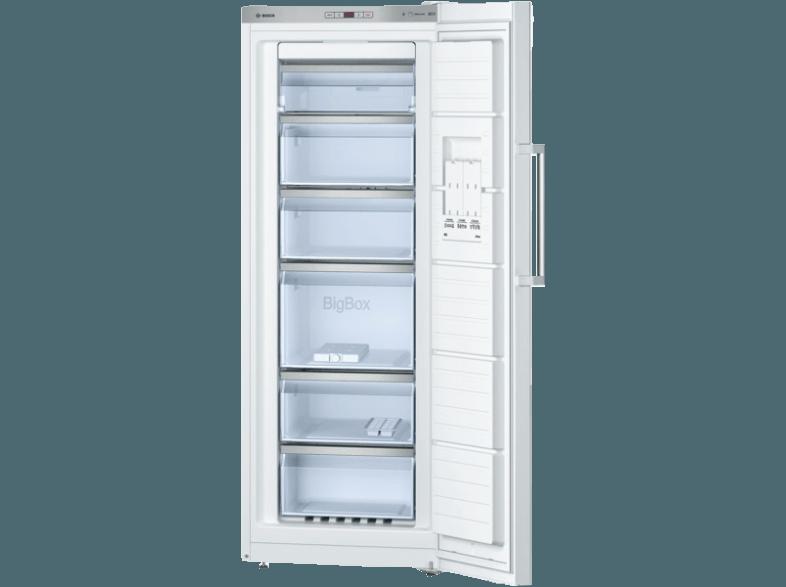 BOSCH GSN29AW30 Gefrierschrank (211 kWh/Jahr, A  , 1610 mm hoch), BOSCH, GSN29AW30, Gefrierschrank, 211, kWh/Jahr, A, , 1610, mm, hoch,