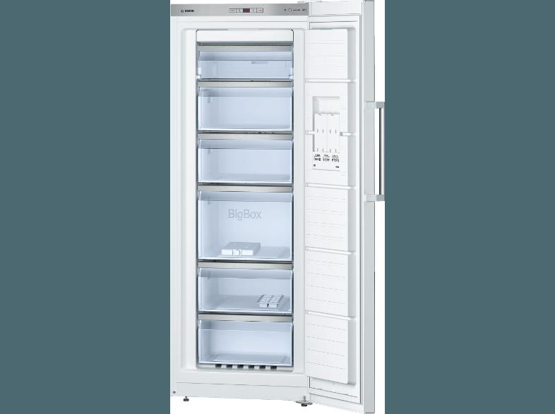 BOSCH GSN29AW30 Gefrierschrank (211 kWh/Jahr, A  , 1610 mm hoch), BOSCH, GSN29AW30, Gefrierschrank, 211, kWh/Jahr, A, , 1610, mm, hoch,